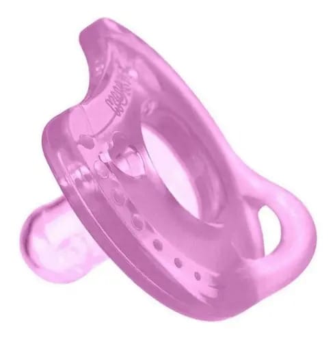 Chupeta Silicone Kuka Soft Confort Bico Redondo Rosa 0-6 Meses