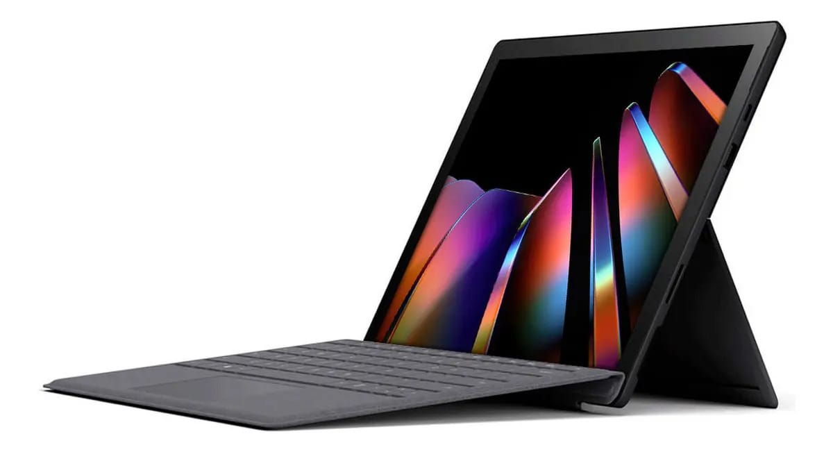 Microsoft Surface Pro 7 I5 8 Gb Ram 256 Gb SSD 12,3" DIMM cor preta