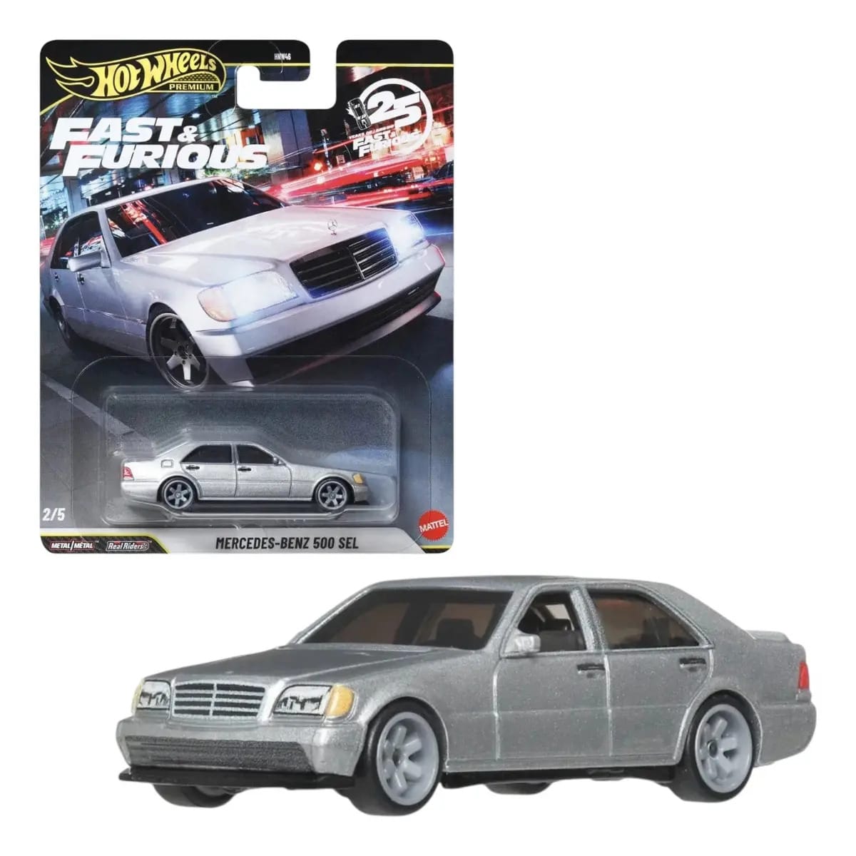 Hot Wheels Fast & Furious 7 cm miniatura