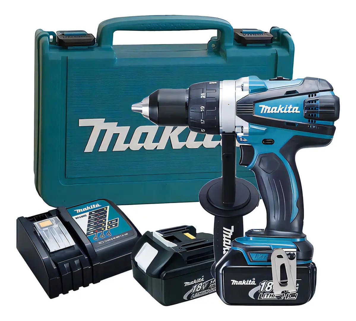 Parafusadeira Furadeira 18v Ddf458rfe - Makita