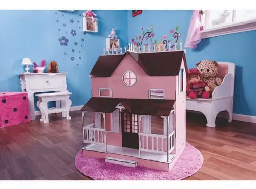 Casa De Bonecas Escala Barbie Modelo Lian Princesa - Darama
