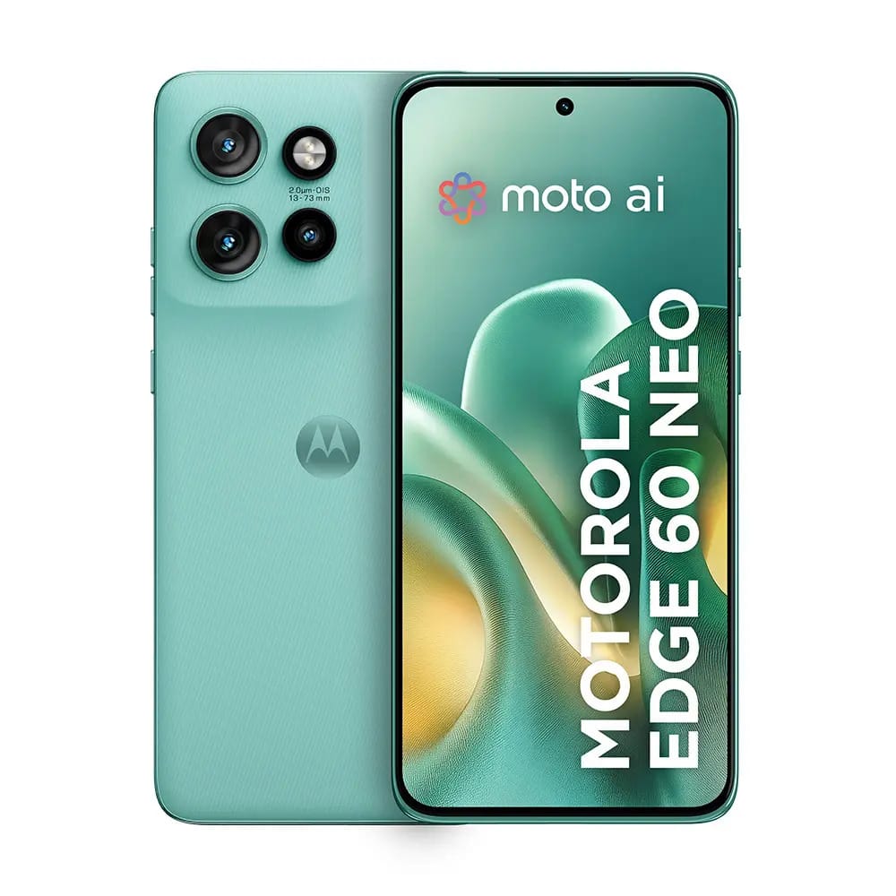 Smartphone Motorola Edge 60 Neo 5g - 512gb 24gb (12gb Ram + 12gb Ram Boost) 50mp Sony Camera Moto Ai E Tela 1.5k Super Hd - Verde