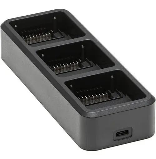 Carregador Dji Mavic 3 Hub para 3 baterias - preto