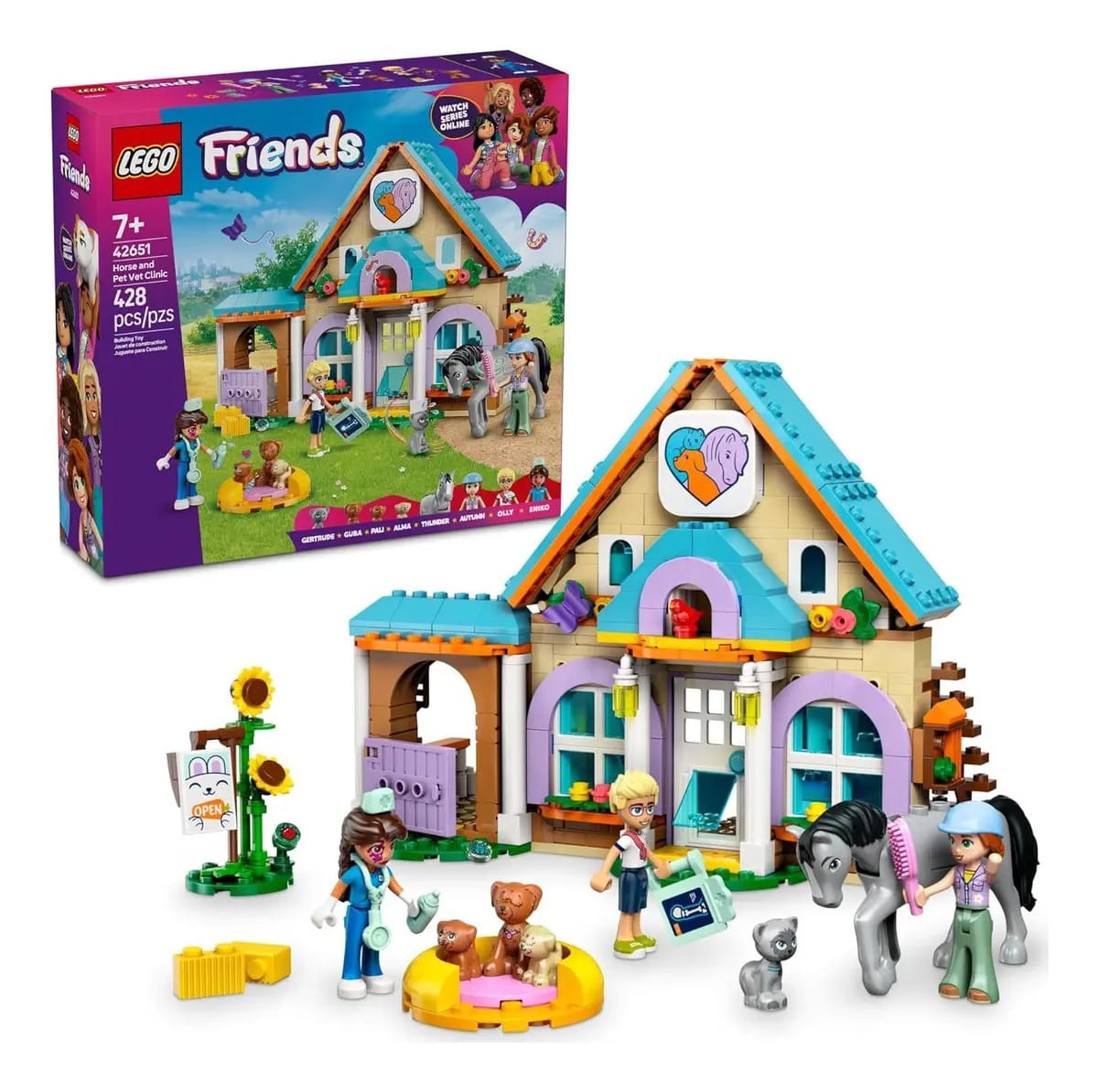Blocos de construção Lego Lego Friends 6526851 428 peças em caixa
