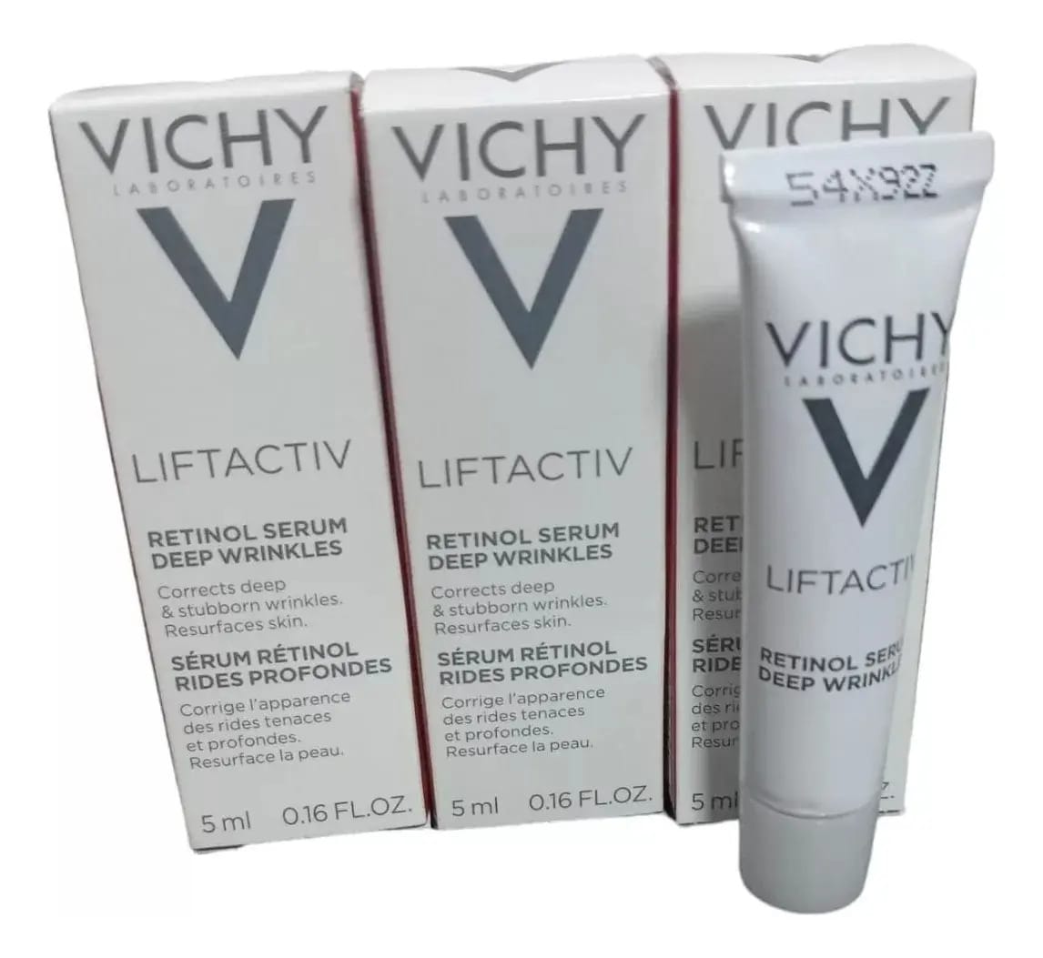 Sérum de retinol Deep Wrinkle Vichy Liftactiv 75 ml Tempo de aplicação Tipo de pele sensível à noite