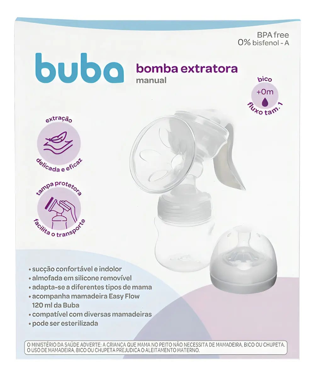 Bomba Extratora De Leite Buba Manual - 18781