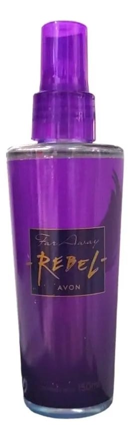 Spray de colônia Avon Far Away Rebel para mulheres