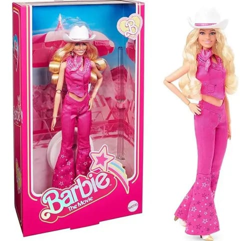 Barbie O Filme Boneca Roupa Ocidental - Mattel