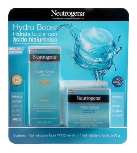 Gel hidratante facial diurno e noturno Neutrogena Hydroboost