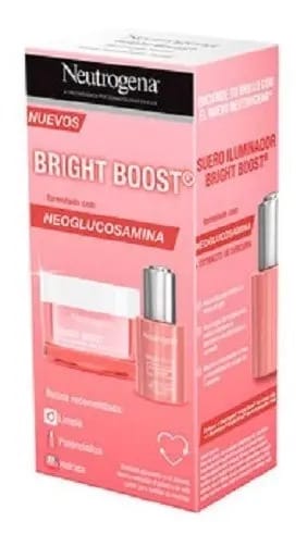 Gel facial Neutrogena Bright Boost Crema 50 ml + Sérum 30 ml