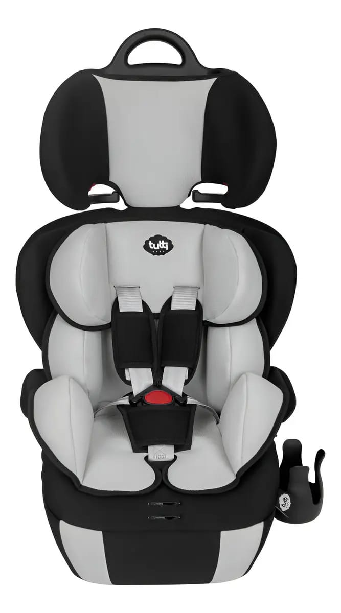Cadeirinha Infantil Confortável Cinza Preto Azul Rosa Tutti Baby Cadeira Versati