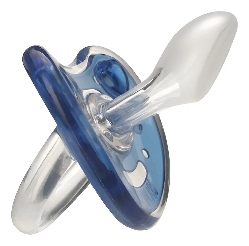 Chupeta Kuka Elegance Plus Tamanho 2 Ortodôntico Cor Azul