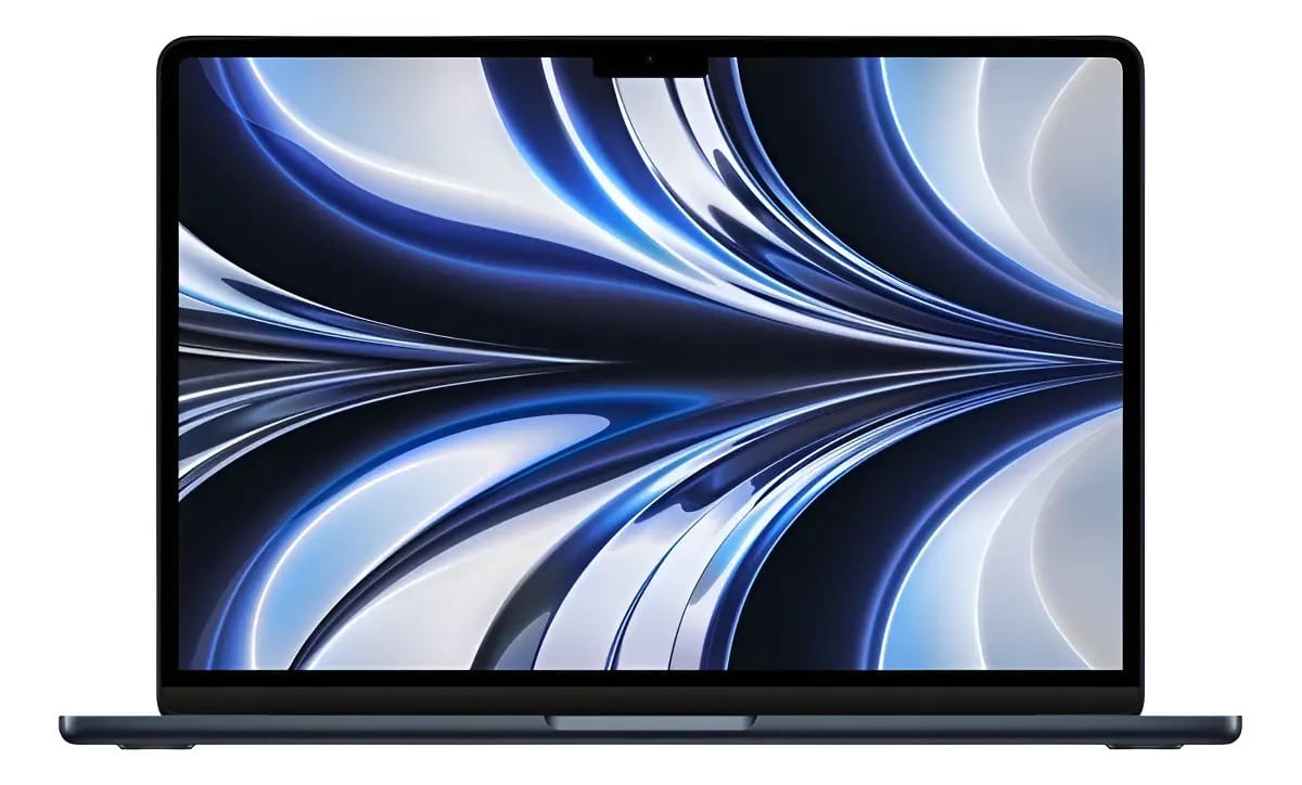 Apple MacBook Air A2681 Midnight blue 13.6" 2560 px x 1664 px Apple M2 8GB de Ram