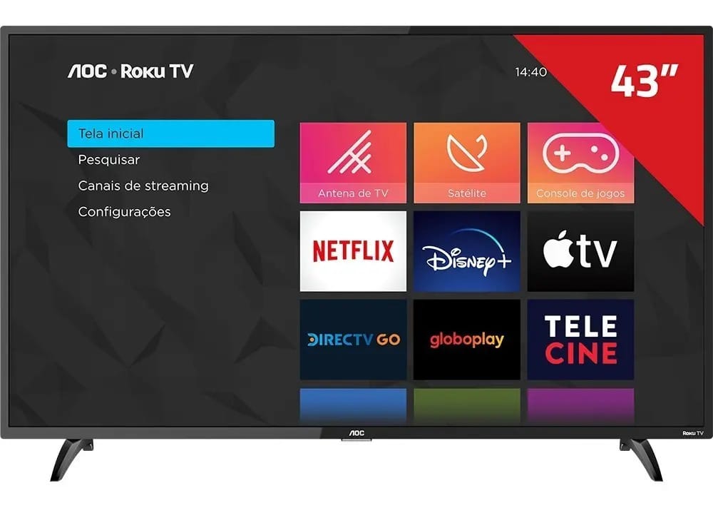 Aoc AOC Smart TV 43 43S5195 43" LED FULL-HD