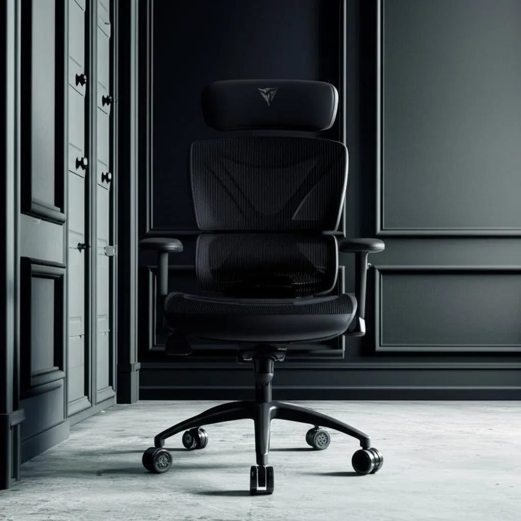 Cadeira Ergonomica Giratória Gamer ThunderX3 XTC Mesh Preta 150kg