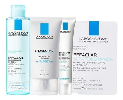 Kit La Roche-posay Effaclar - Água Mic E Sab E Sérum E Cr