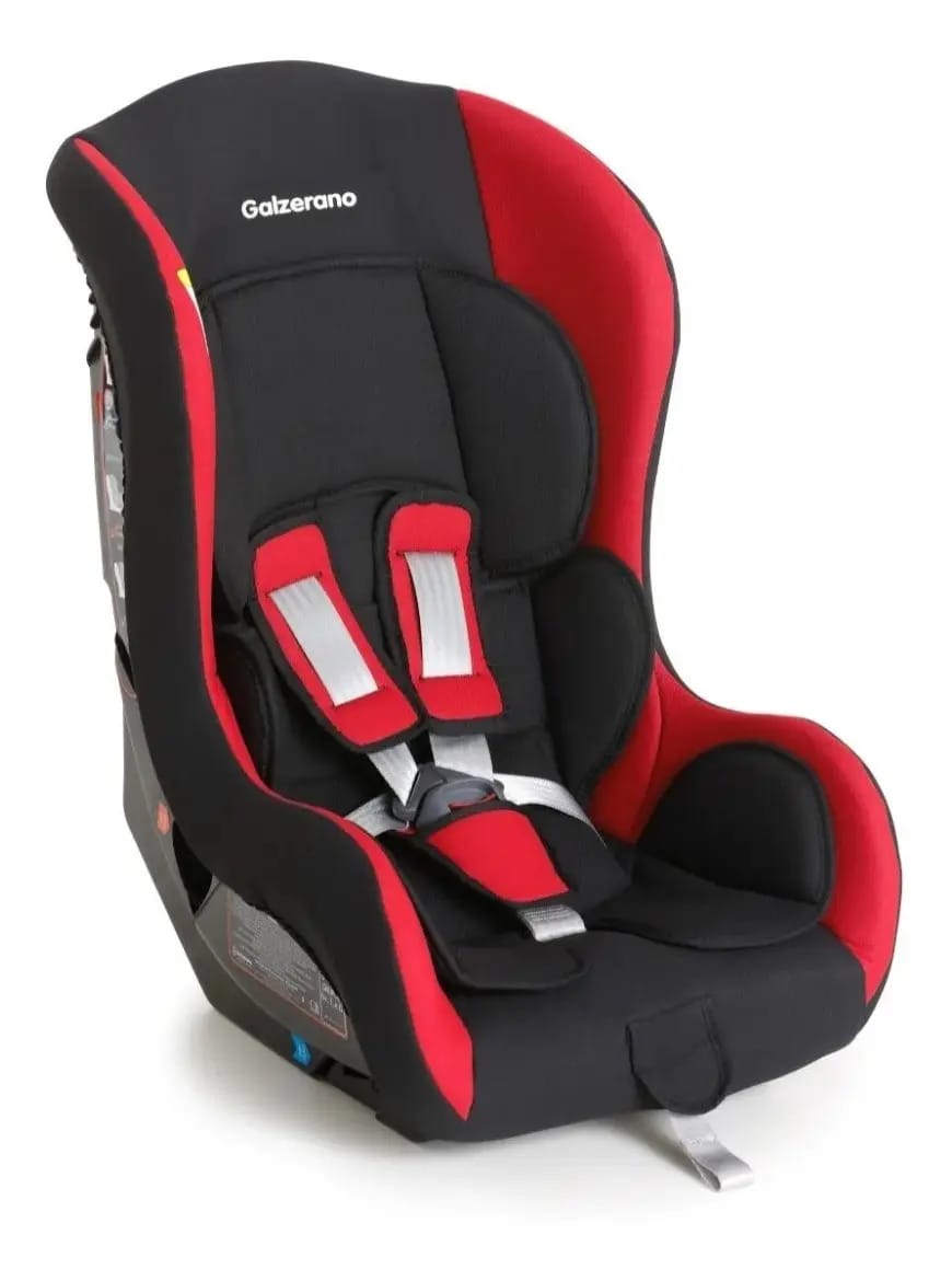 Cadeira Para Auto Maximus Preto Vermelho - Galzerano 8012ptv Liso