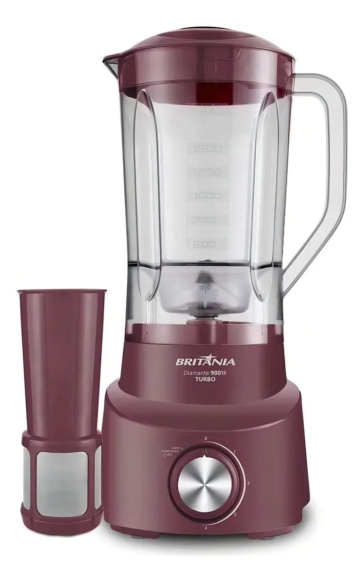 Liquidificador Britânia Diamante 800 2,6l 900w Açai