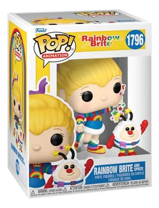 Funko Pop! Animação pop! Rainbow Brite com Sprite