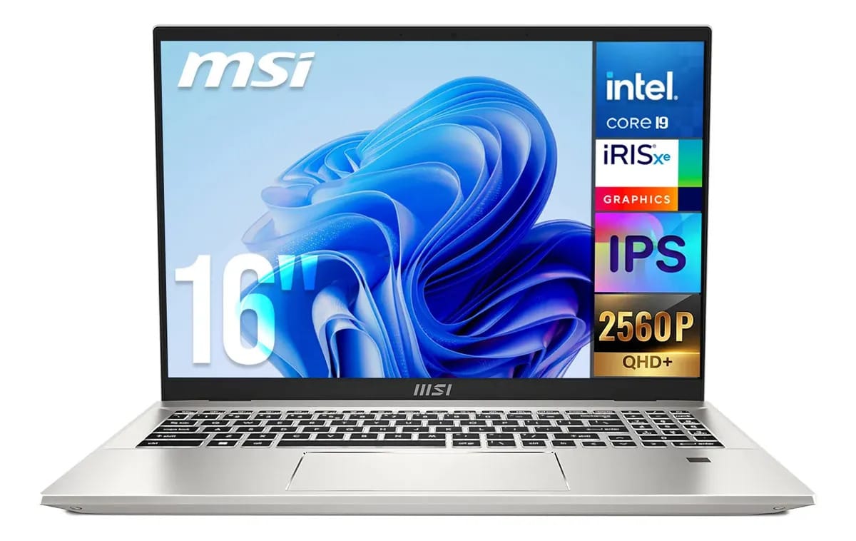 Notebook Msi Prestige 16 Evo Intel Core I9 13900h 32 GB 1 TB 16 Prateado