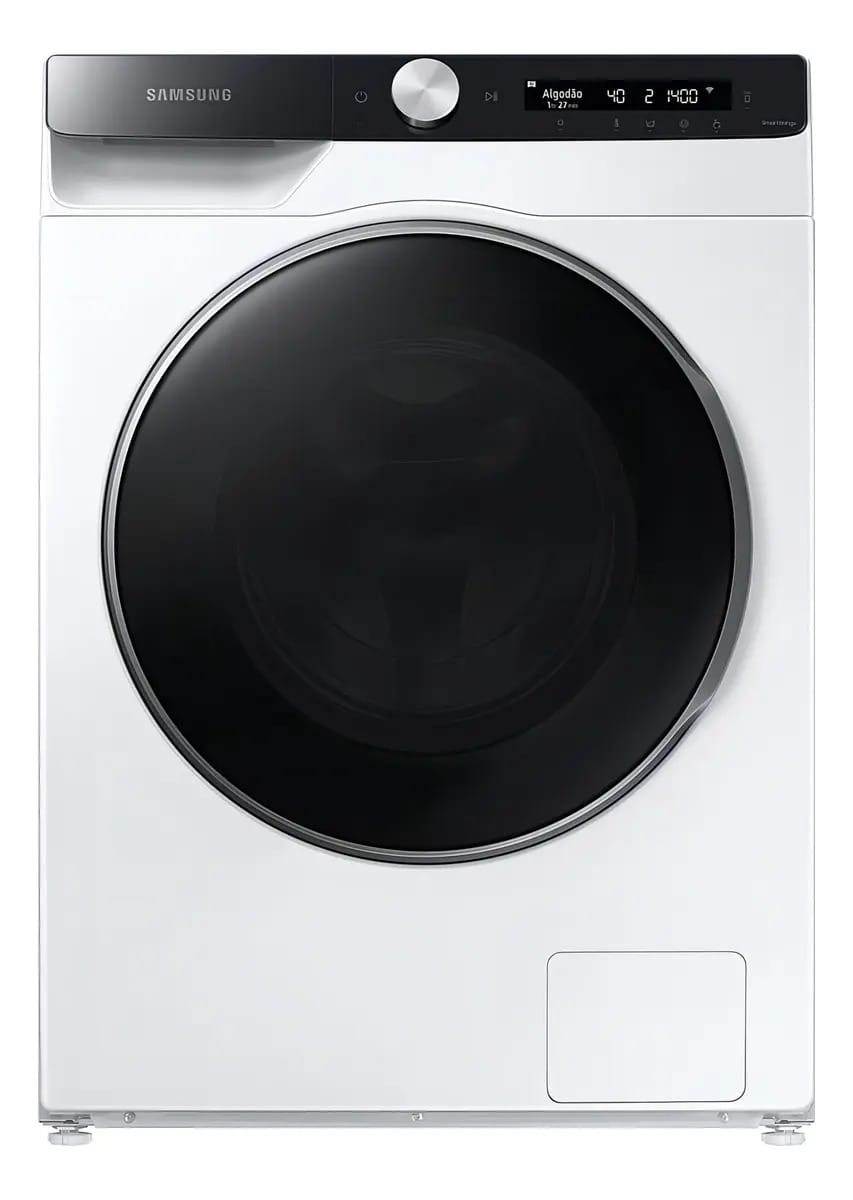 Lavadora Samsung Ww14t, Lavagem Inteligente E Ecobubble Branca 14kg