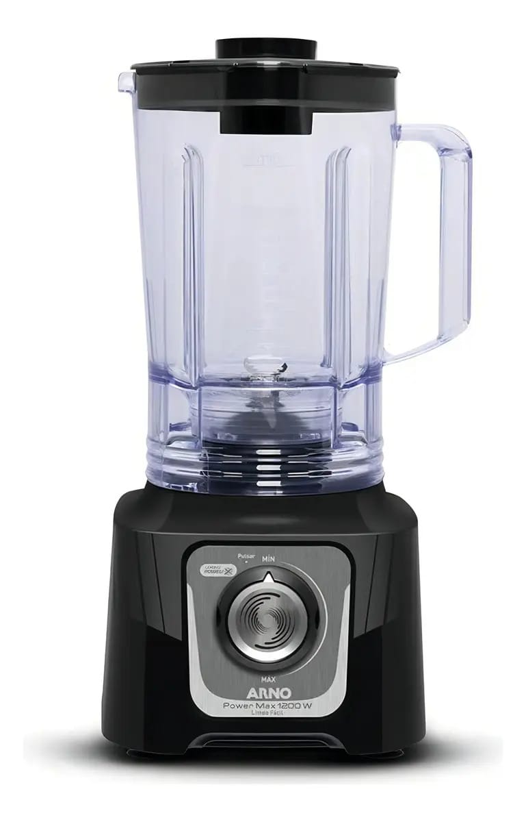 Liquidificador Arno Powermax Comfort Preto 1200w Ln79