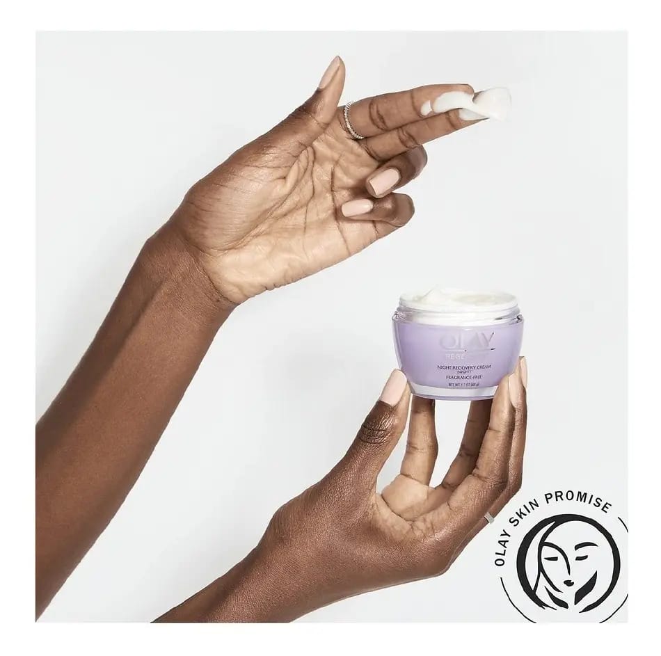 Creme facial noturno instantâneo Olay Regenerist Recovery Tipo de pele: todos os tipos