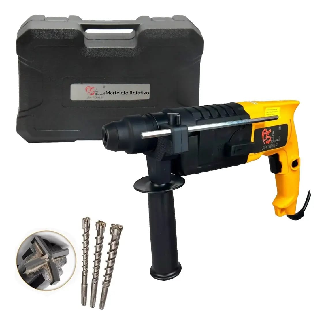 Furadeira Martelete Industrial Similar Dewalt Sds Plus Sa