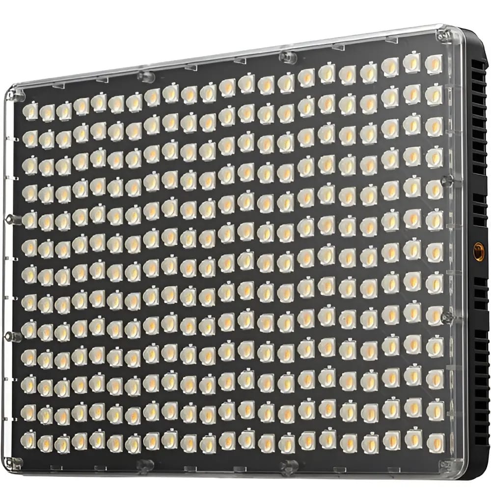 Luz LED Aputure Amaran P60x Bicolor 60W Com Softbox e Dimmer