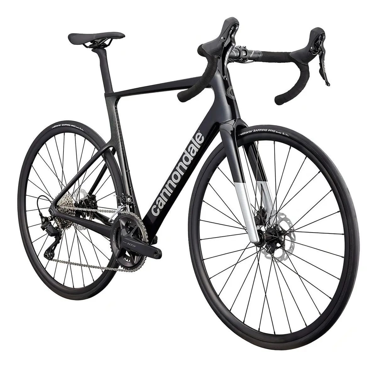 Bicicleta de Rota Cannondale SuperSix Evo 4 Carbon Preto Quadro 54"