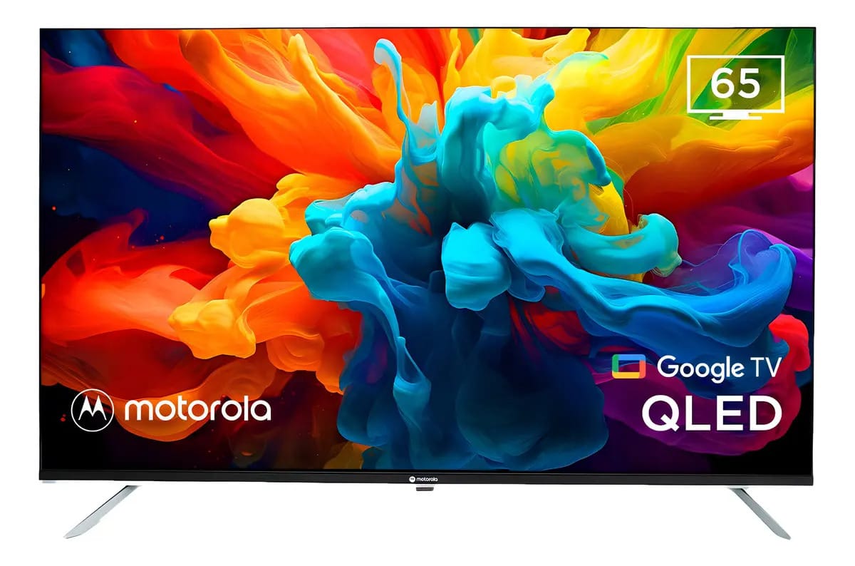 Smart TV Motorola Google Tv 65 4K Qled
