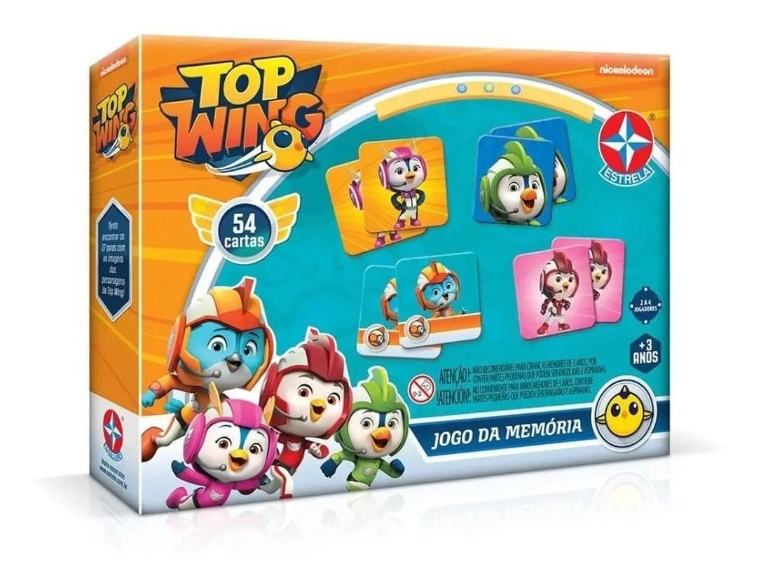 Jogo Da Memória Top Wing - Estrela