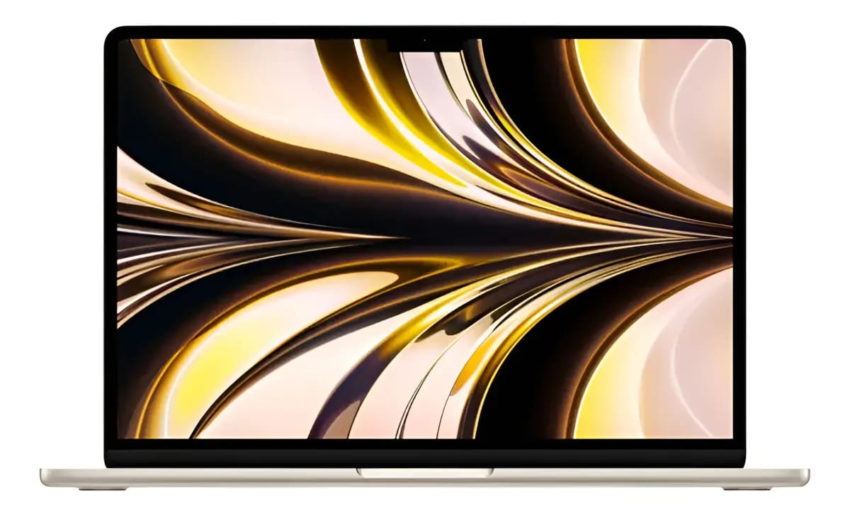 Apple Macbook Apple Air 13 Chip M2 256 Gbssd Branco Estelar