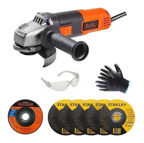 Esmerilhadeira Black+decker 4.1/2 G720 + Acessórios