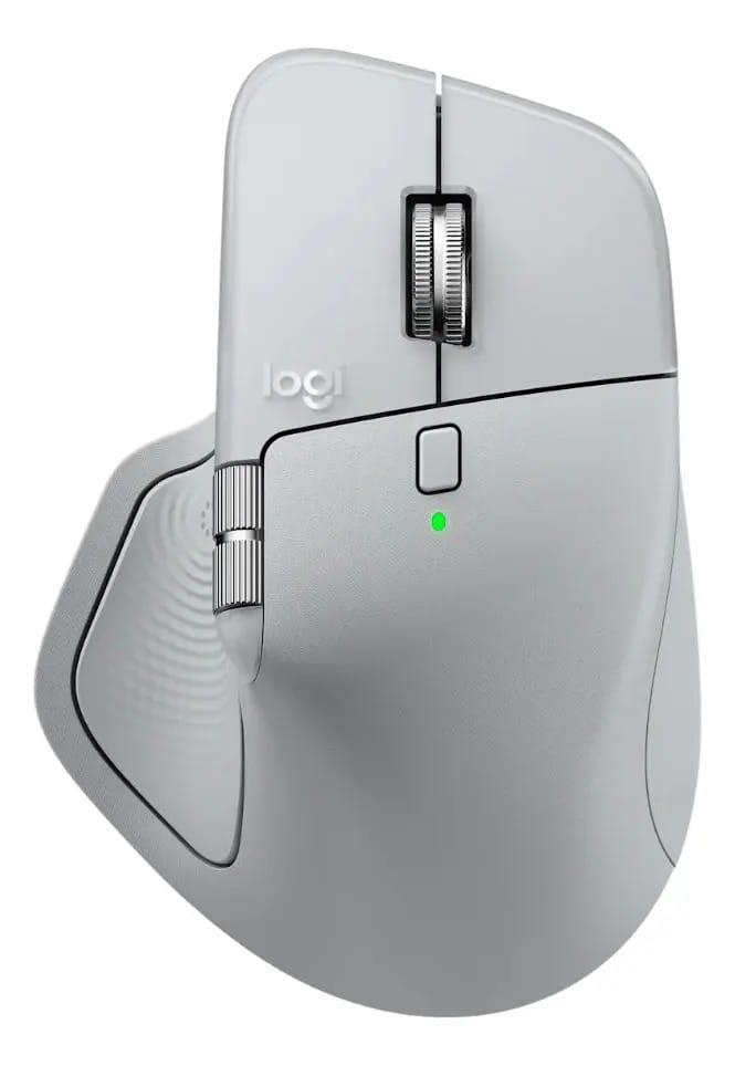 Logitech MX Master 3S Mx Master 4 Cinza-pálido