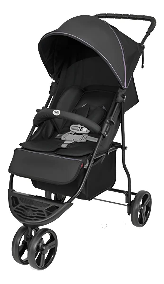 Carrinho Para Bebê De Passeio Tutti Baby 10015020 Horus Cor Preto