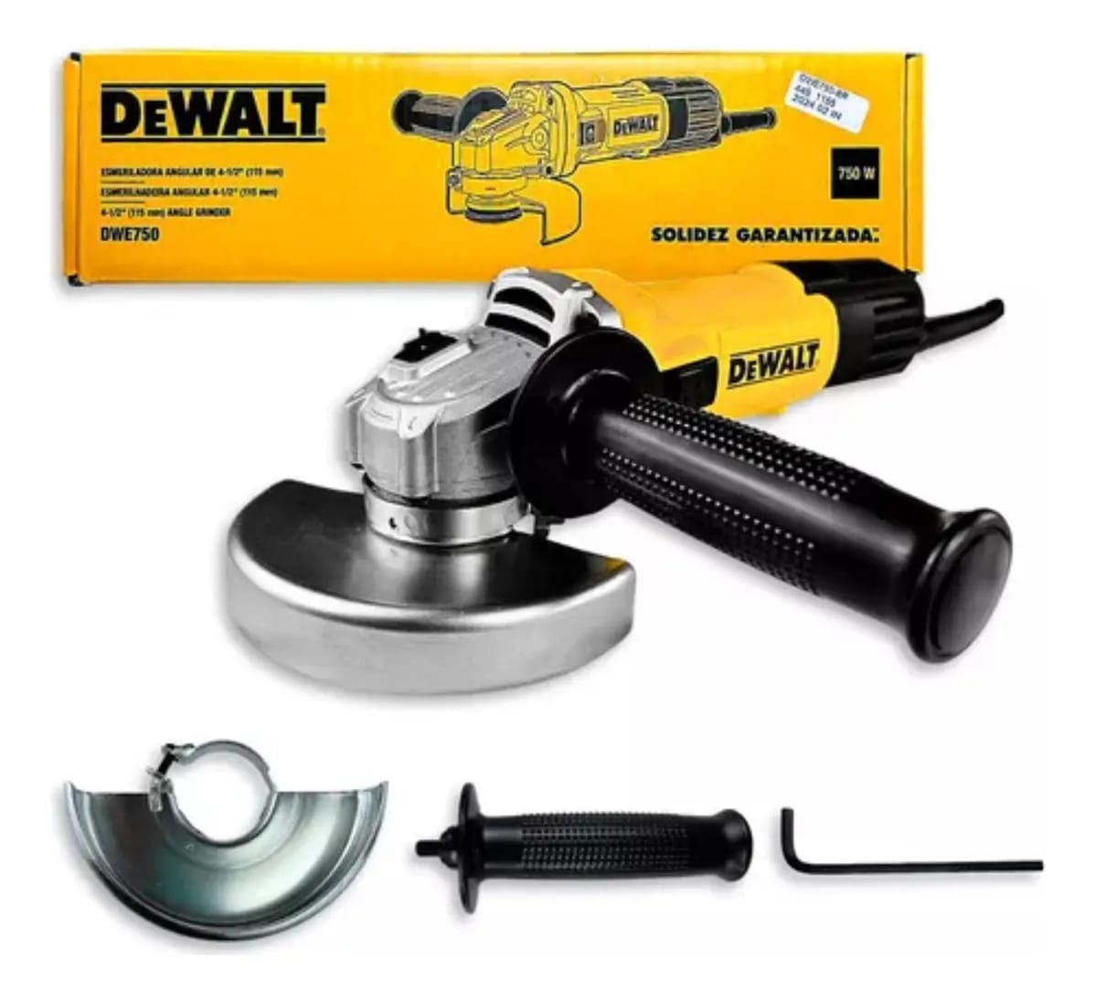 Esmerilhadeira 4 1/2 750w Dwe750 Dewalt 127v