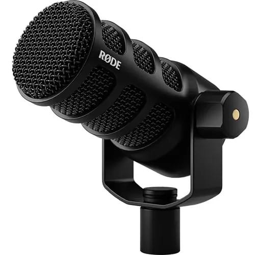 Microfone Rode Podmic Usb E Xlr Dinâmico Transmissão E Podca Preto