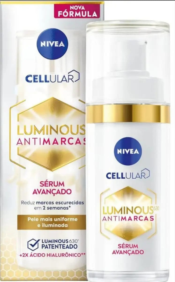 Creme Nivea Cellular Serum Facial Luminous 630 30ml
