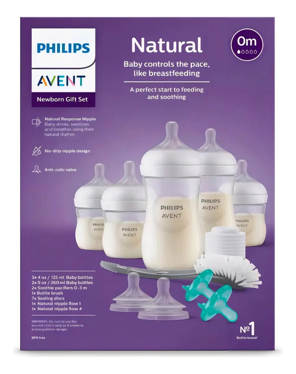 Conjunto Avent Natural Response para recém-nascidos, 17 unidades