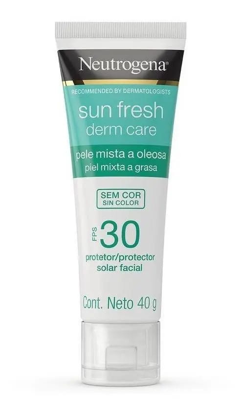 Protetor solar Neutrogena sun fresh pele oleosa fps30 40g