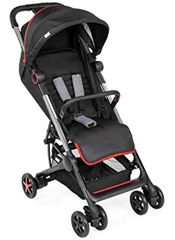 Carrinho Chicco Miinimo 3 Pied Poule Edição E, Preto