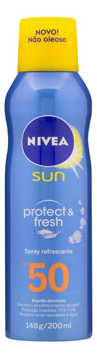 Protetor solar Nivea Sun Protect & Fresh 50FPS 200mL