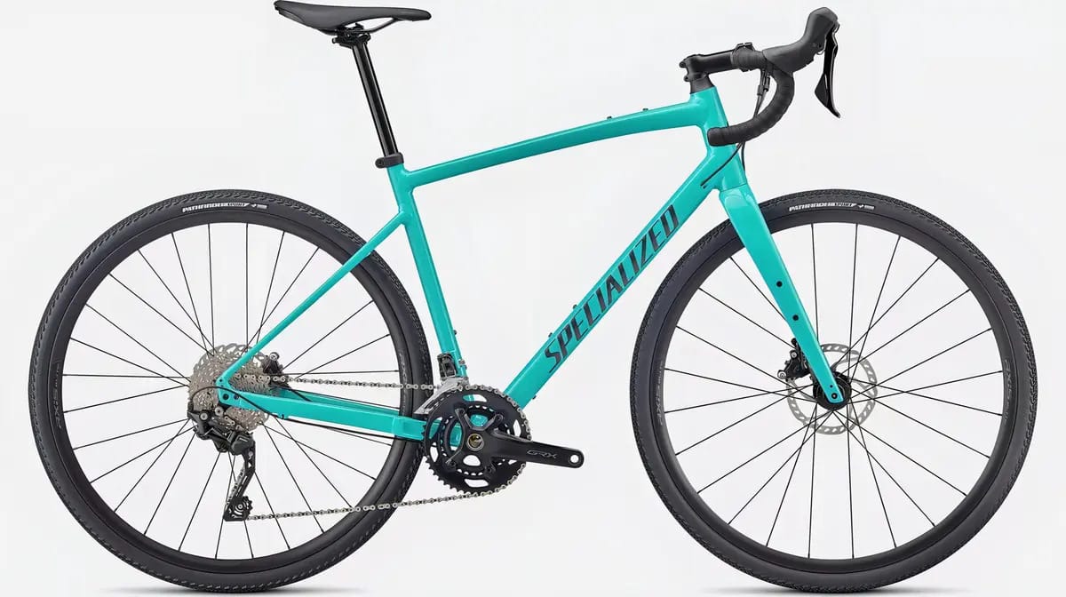 Bicicleta de estrada especializada Diverge E5 Elite Color: azul claro, tamanho 56
