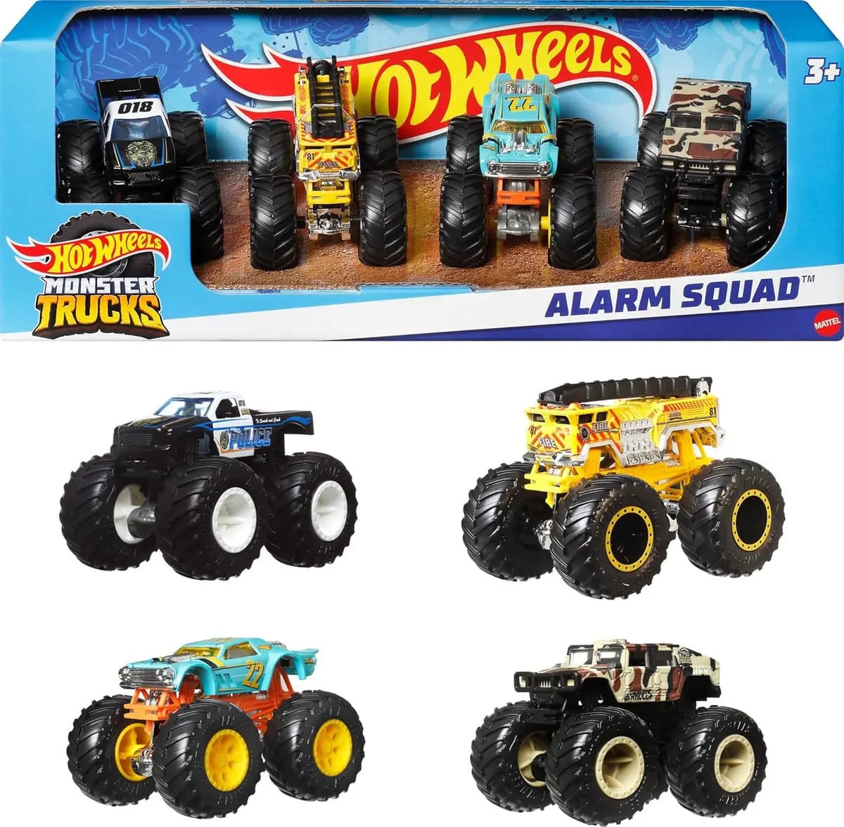 Hot Wheels Monster Trucks Rodas Gigantes 2024 Cor Variados