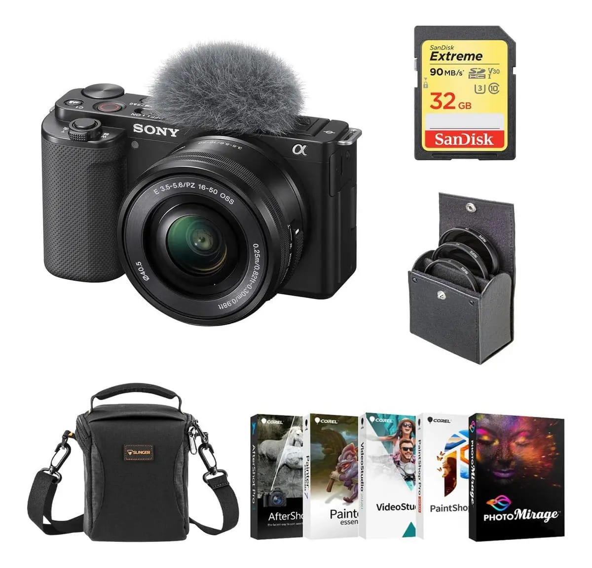 Sony ZV-E10 preto