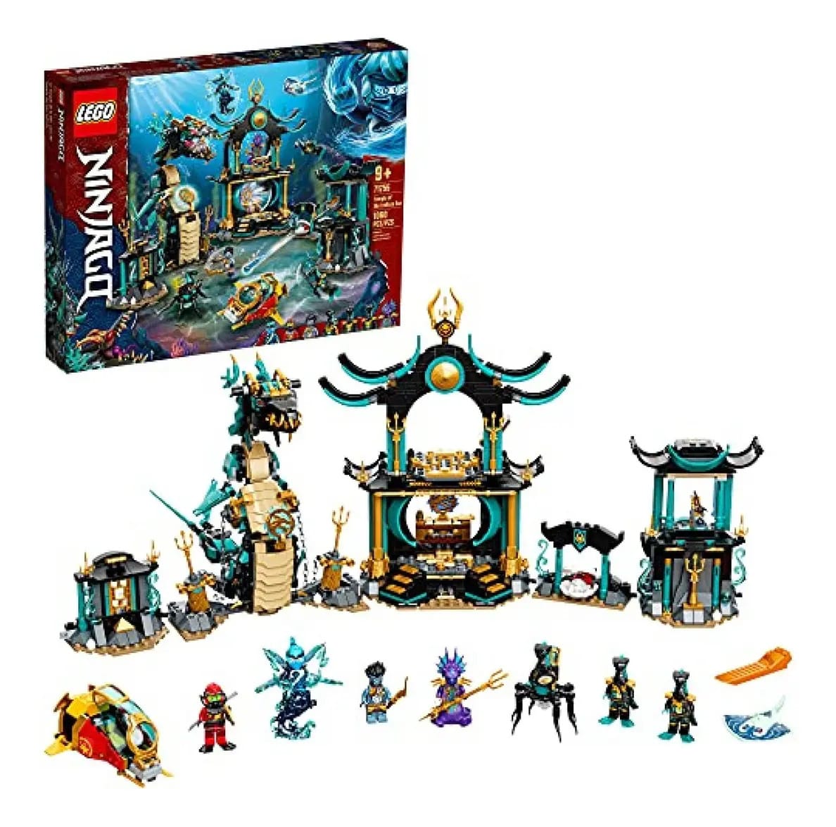 Lego Ninjago Kai Submarino 1060 Peças