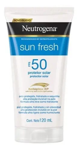 Protetor Solar Neutrogena Sun Fresh Fps 50 120ml