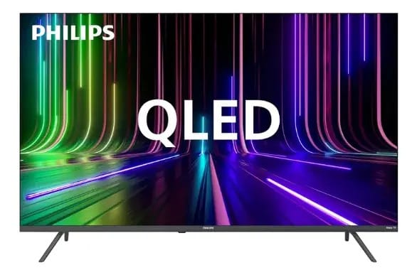 Tela de TV inteligente Philips 4K QLED Ultra HD Roku de 60 polegadas
