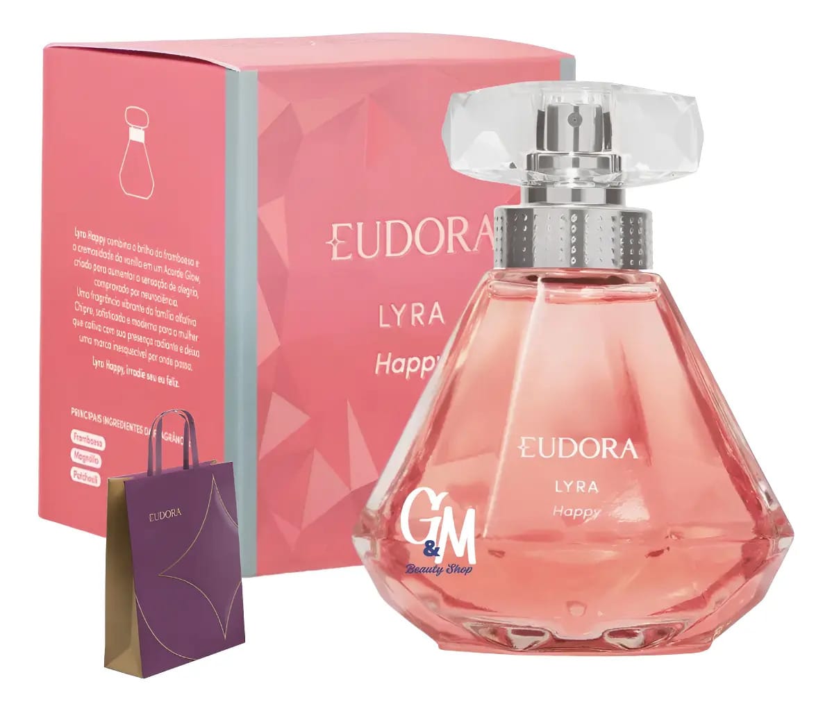 Presente Eudora Mulher Colônia Feminino Lyra Happy Eudora